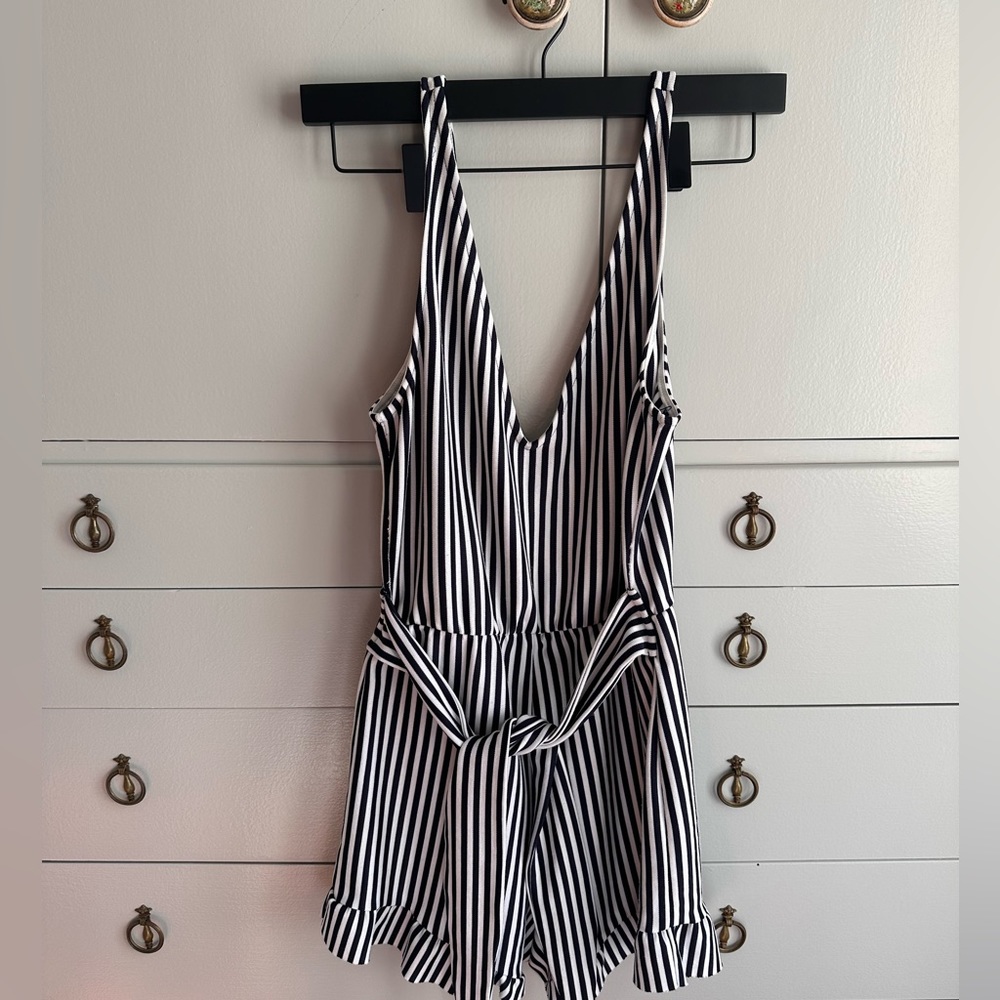 Zara Striped Romper